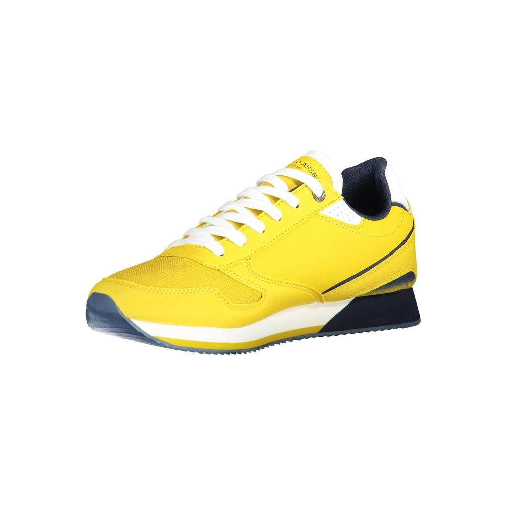 U.S. POLO ASSN. Bold Yellow Laced Sports Sneaker U.S. POLO ASSN.