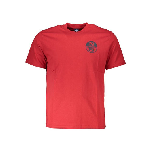 North Sails Red Cotton T-Shirt North Sails