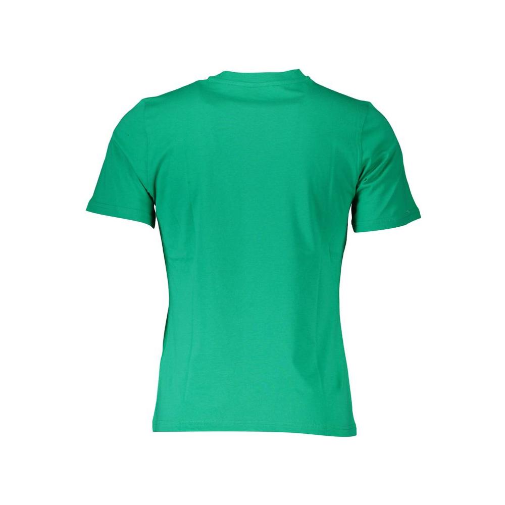 North Sails Green Cotton Men T-Shirt