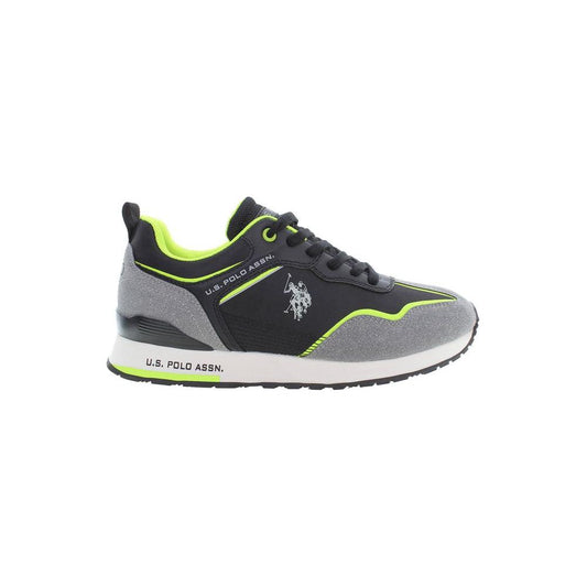 U.S. POLO ASSN. Black Polyester Men Sneaker U.S. POLO ASSN.