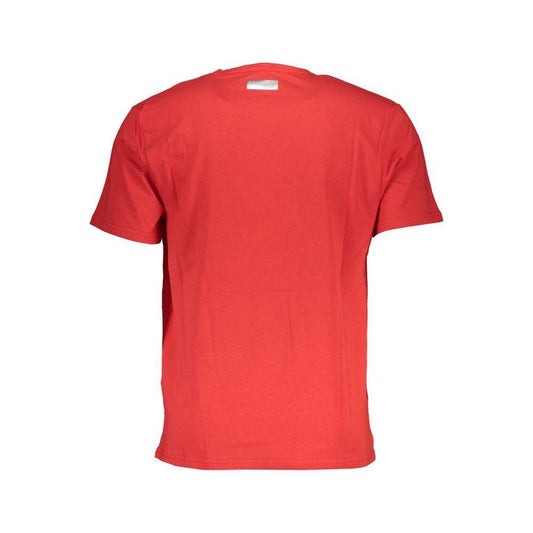 Bikkembergs Red Cotton T-Shirt Bikkembergs