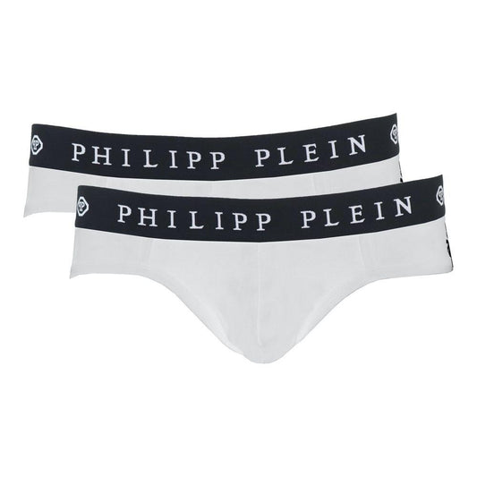 Philipp Plein Elevated White Boxer Shorts Twin-Pack Philipp Plein