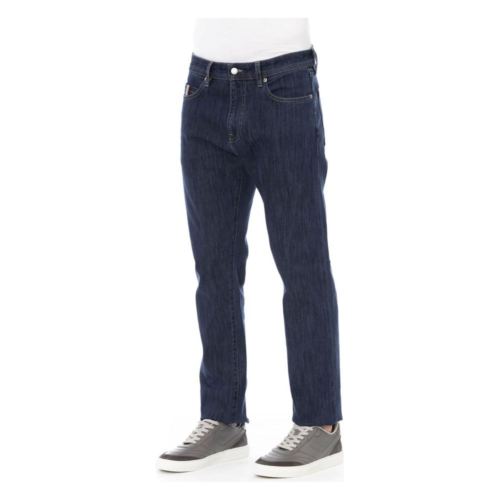 Baldinini Trend Blue Cotton Men's Jeans Baldinini Trend