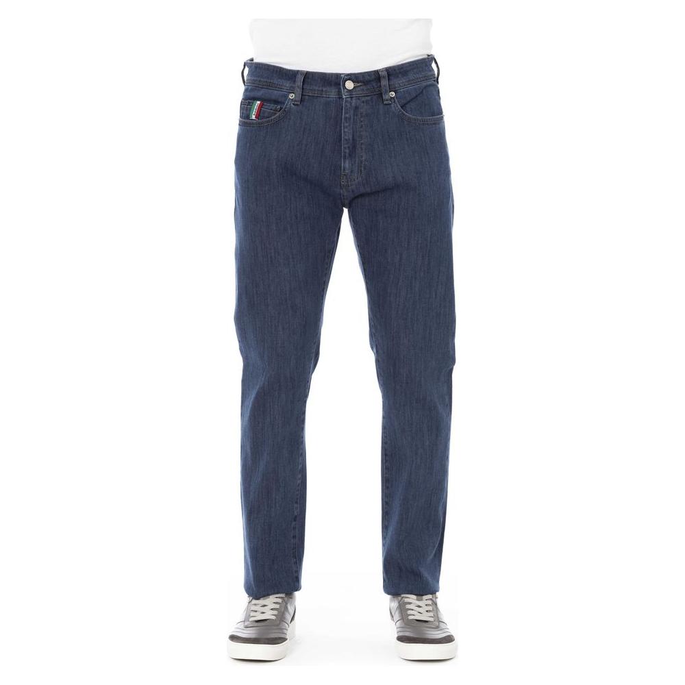 Baldinini Trend Blue Cotton Men's Jean Baldinini Trend