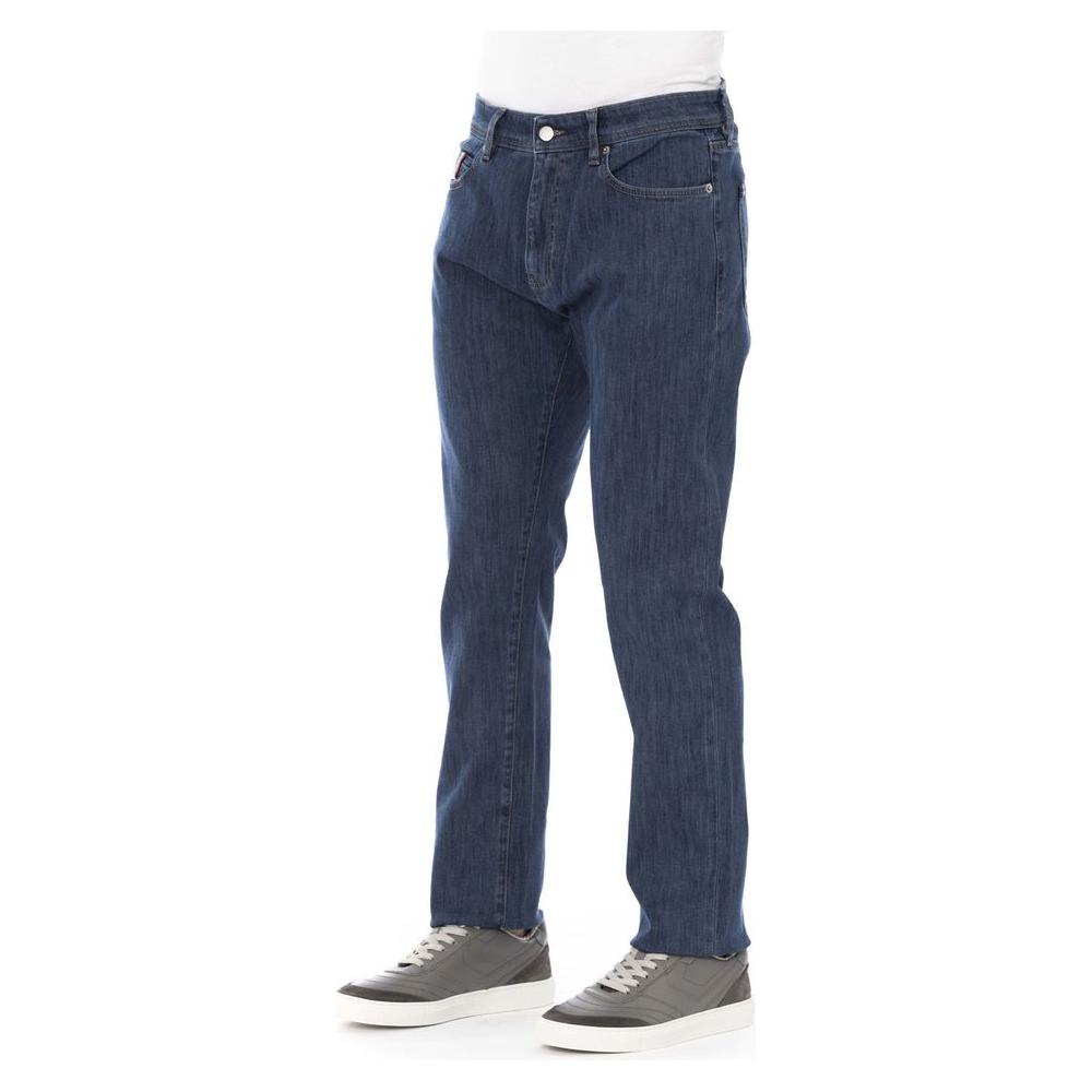 Baldinini Trend Blue Cotton Men's Jean Baldinini Trend