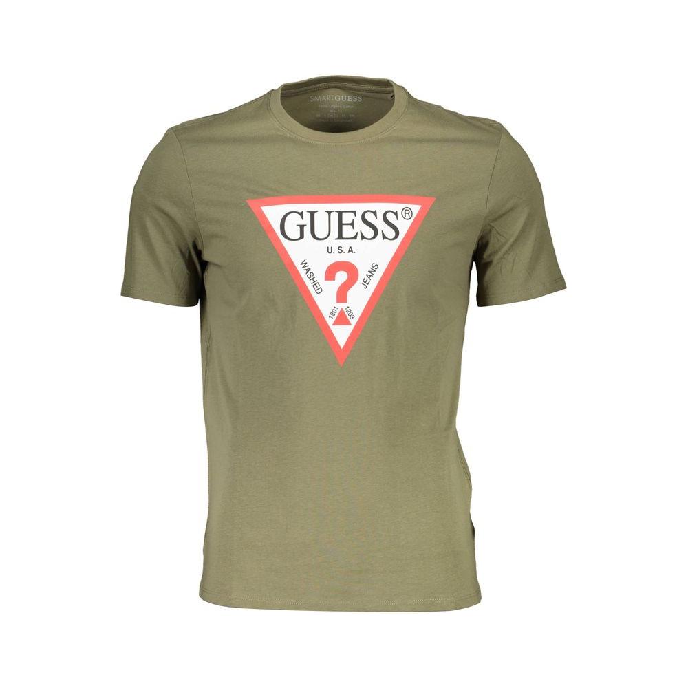 Guess Jeans Sleek Organic Cotton Men's Slim Fit Tee Guess Jeans