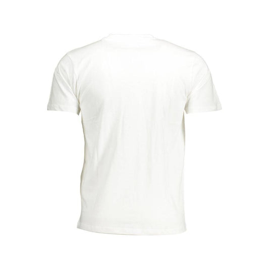 Sergio Tacchini White Cotton T-Shirt Sergio Tacchini