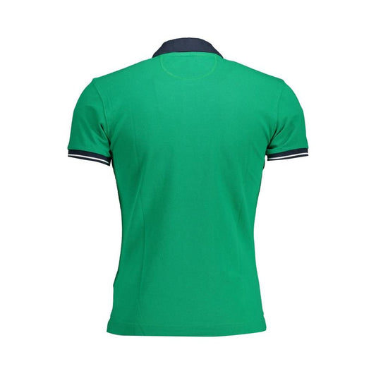 La Martina Slim-Fit Embroidered Polo in Green La Martina