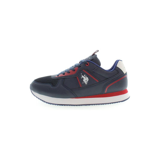 U.S. POLO ASSN. Sleek Blue Sneakers with Contrast Detail U.S. POLO ASSN.