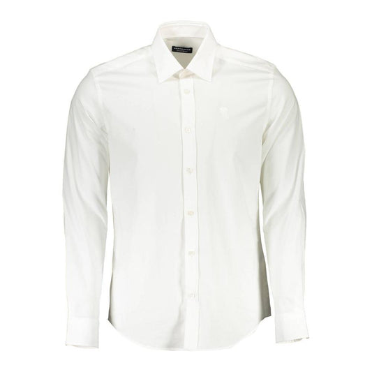 North Sails Elegant White Stretch Cotton Shirt North Sails