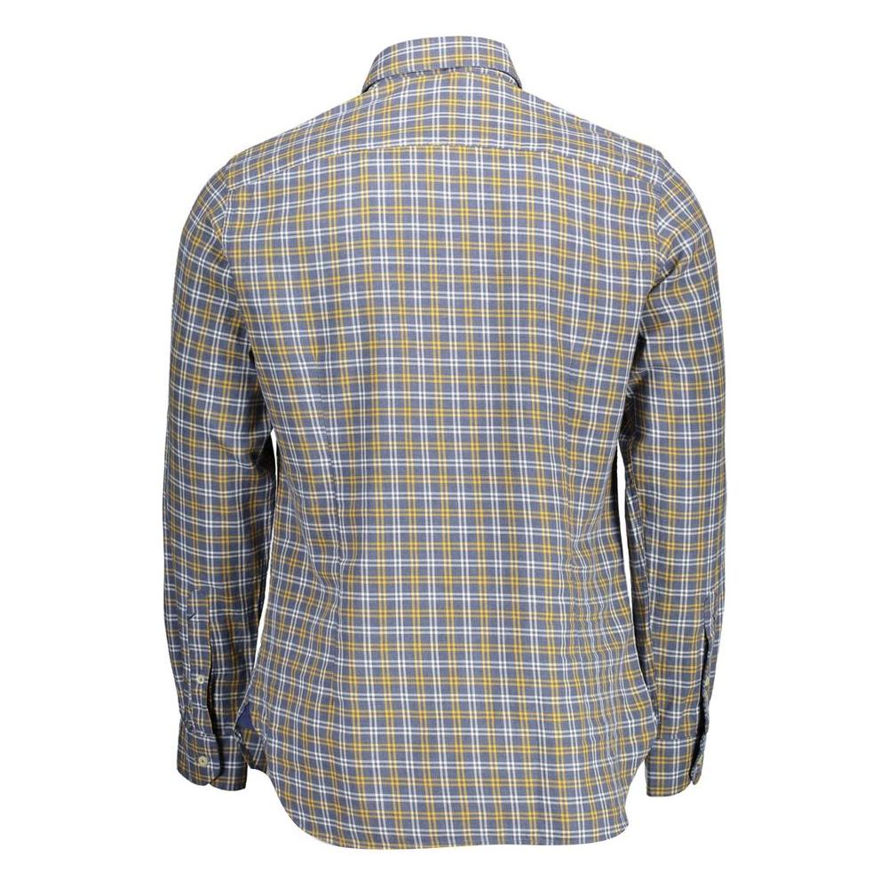 U.S. POLO ASSN. Slim Fit Button-Down Collar Shirt in Blue U.S. POLO ASSN.