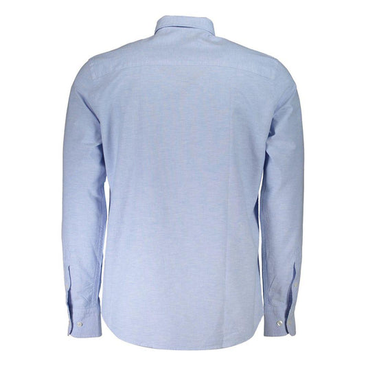 North Sails Elegant Light Blue Cotton Shirt for Men North Sails