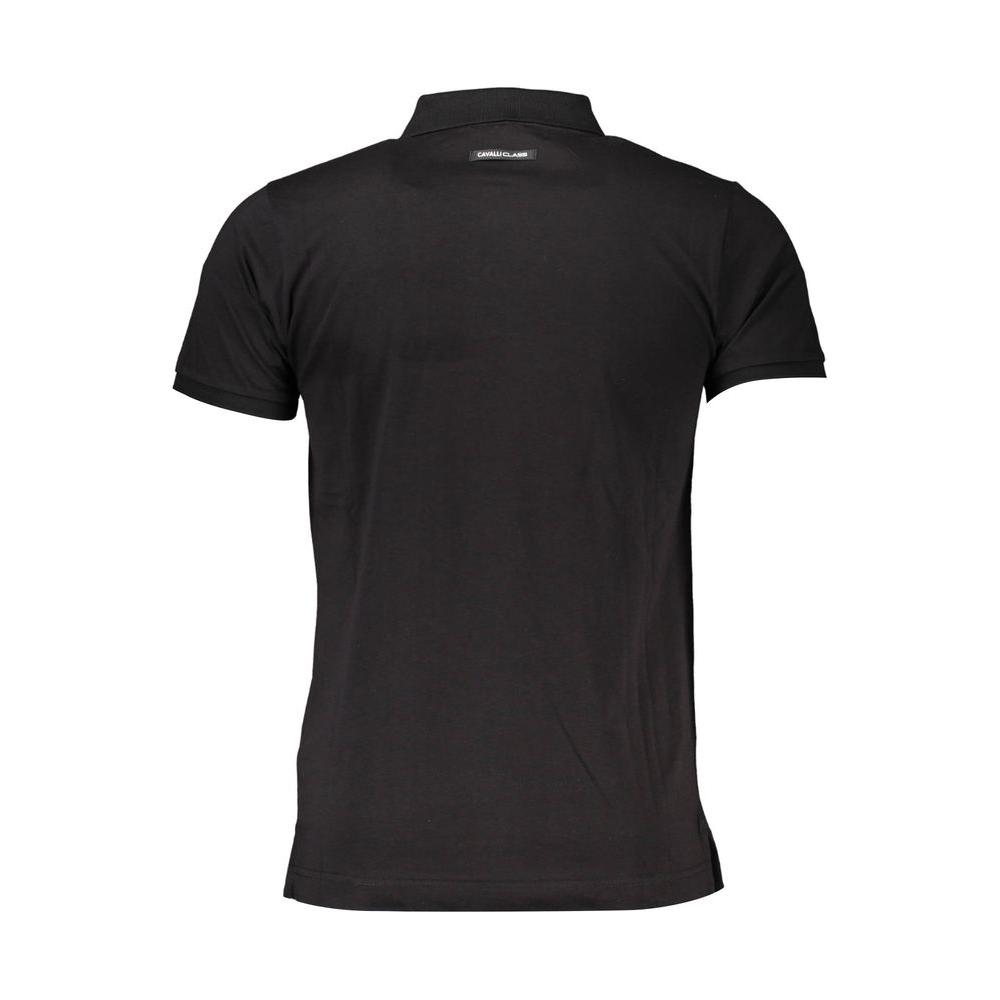 Cavalli Class Elegant Short-Sleeved Designer Polo Cavalli Class