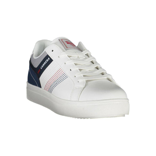 Carrera White Eco Leather Men Sneaker Carrera