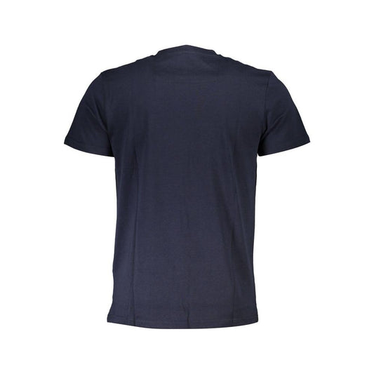 Cavalli Class Blue Cotton T-Shirt Cavalli Class