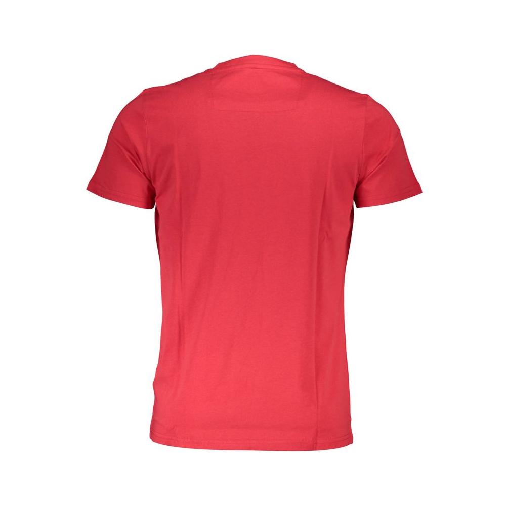 Cavalli Class Red Cotton T-Shirt