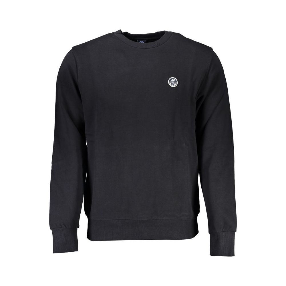 North Sails Black Cotton Sweater North Sails