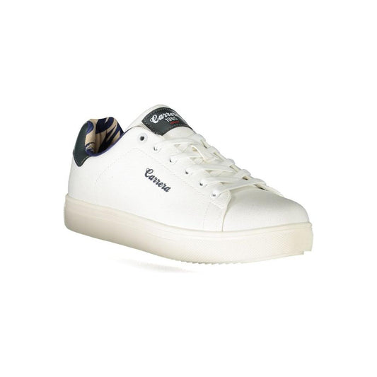 Carrera White Polyester Sneaker Carrera