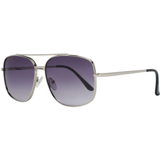 Silver Men Sunglasses Guess