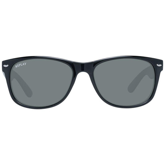 Replay Black Unisex Sunglasses Replay