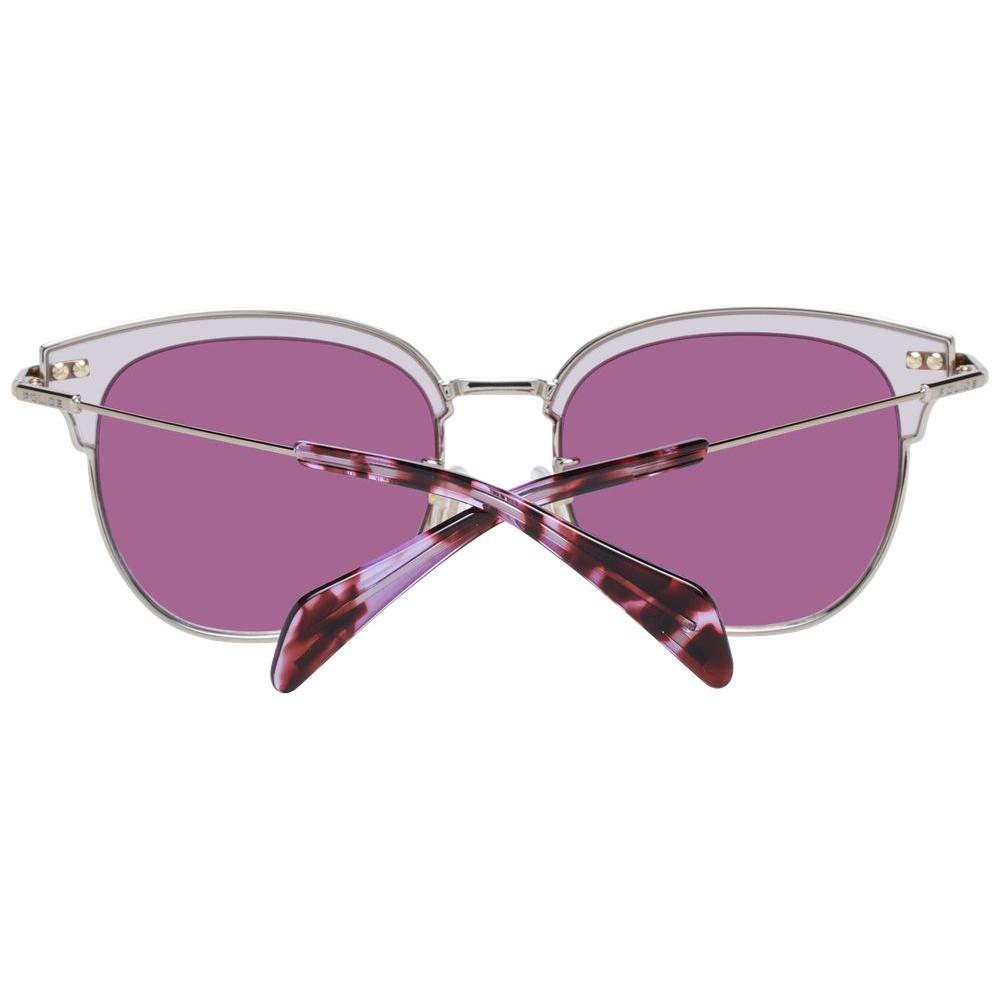 Police Burgundy Women Sunglasses Police