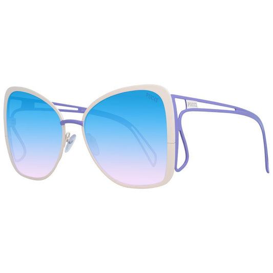 Cream Women Sunglasses Emilio Pucci