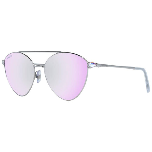 Silver Women Sunglasses Swarovski