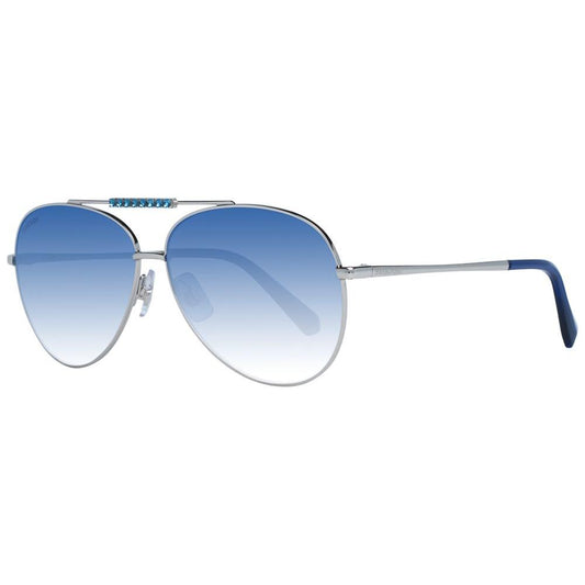 Silver Women Sunglasses Swarovski