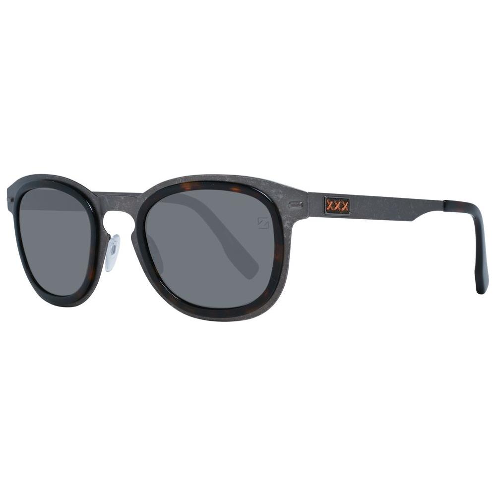 Gray Men Sunglasses Ermenegildo Zegna