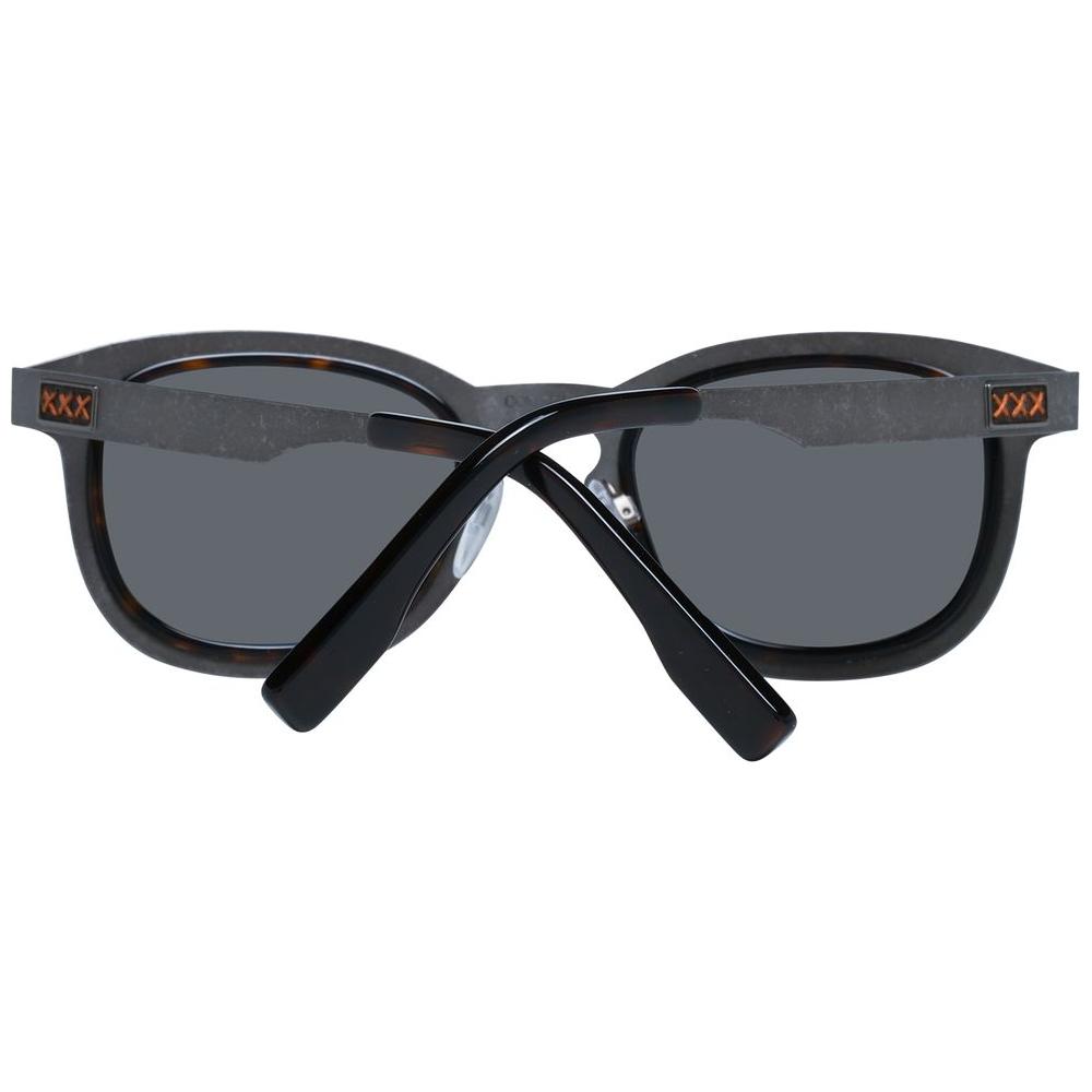 Gray Men Sunglasses Ermenegildo Zegna