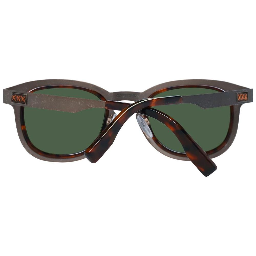 Zegna Couture Gray Men Sunglasses Zegna Couture