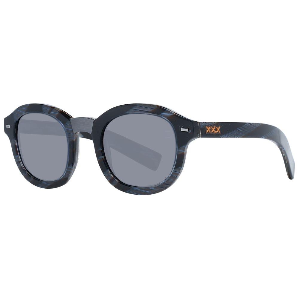 Zegna Couture Blue Men Sunglasses Zegna Couture