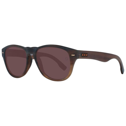 Zegna Couture Brown Men Sunglasses Zegna Couture