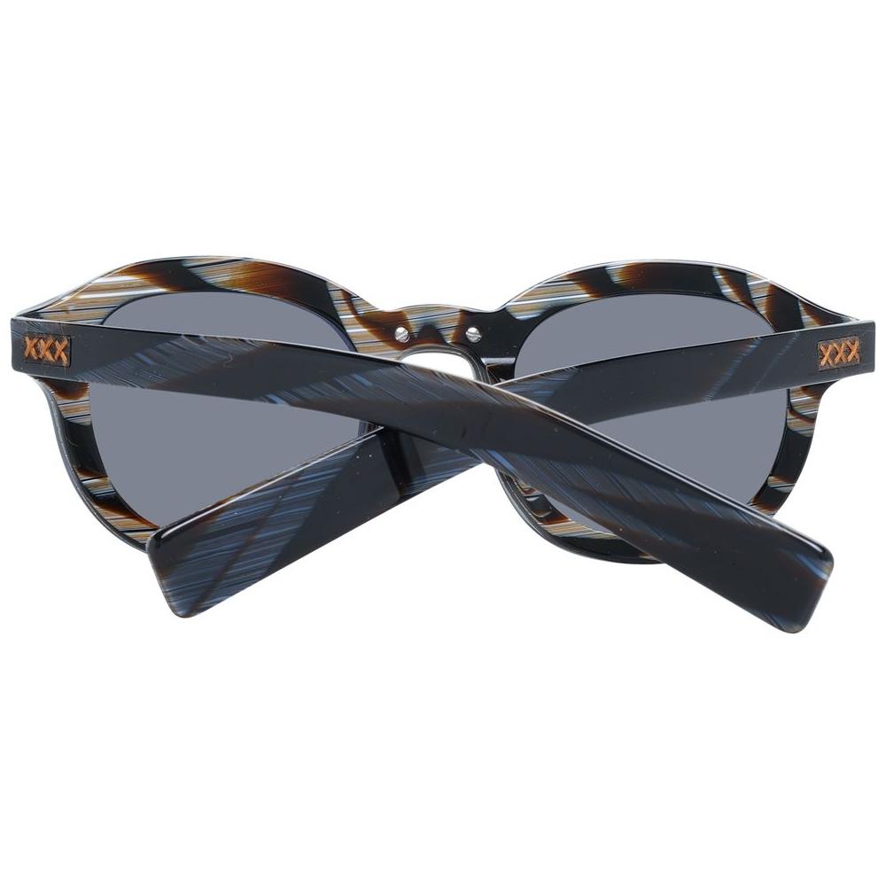 Zegna Couture Blue Men Sunglasses Zegna Couture