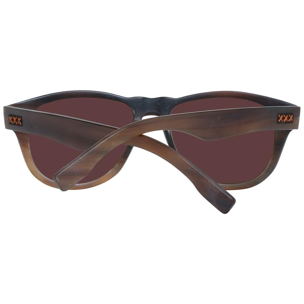 Zegna Couture Brown Men Sunglasses Zegna Couture