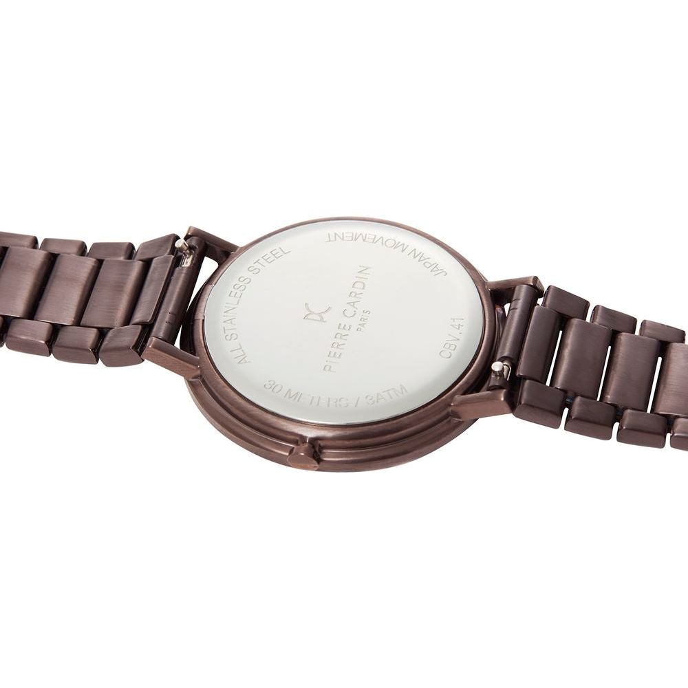 Pierre Cardin Brown Men Watch Pierre Cardin