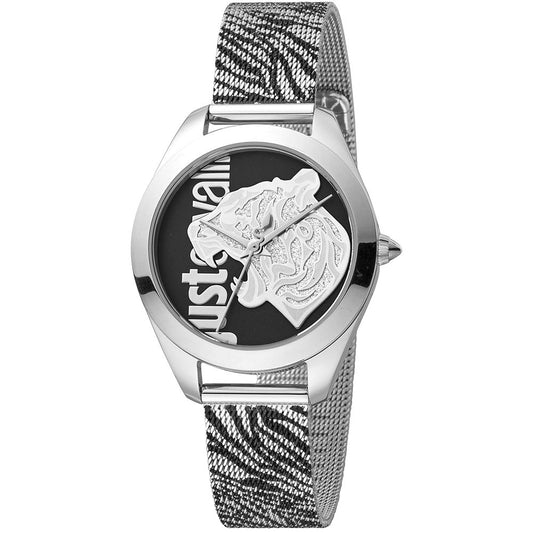 Just Cavalli Silver Women Watch Just Cavalli