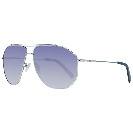 Silver Men Sunglasses Guess