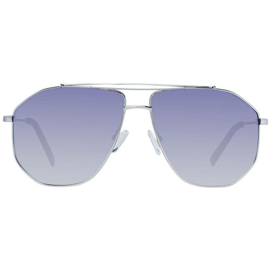 Silver Men Sunglasses Guess