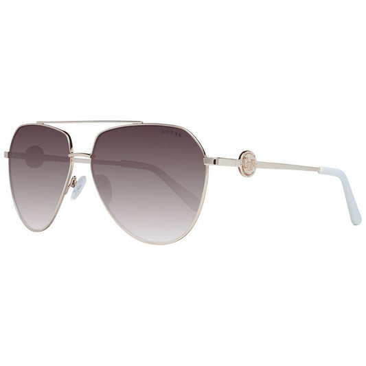 Gold Women Sunglasses Guess