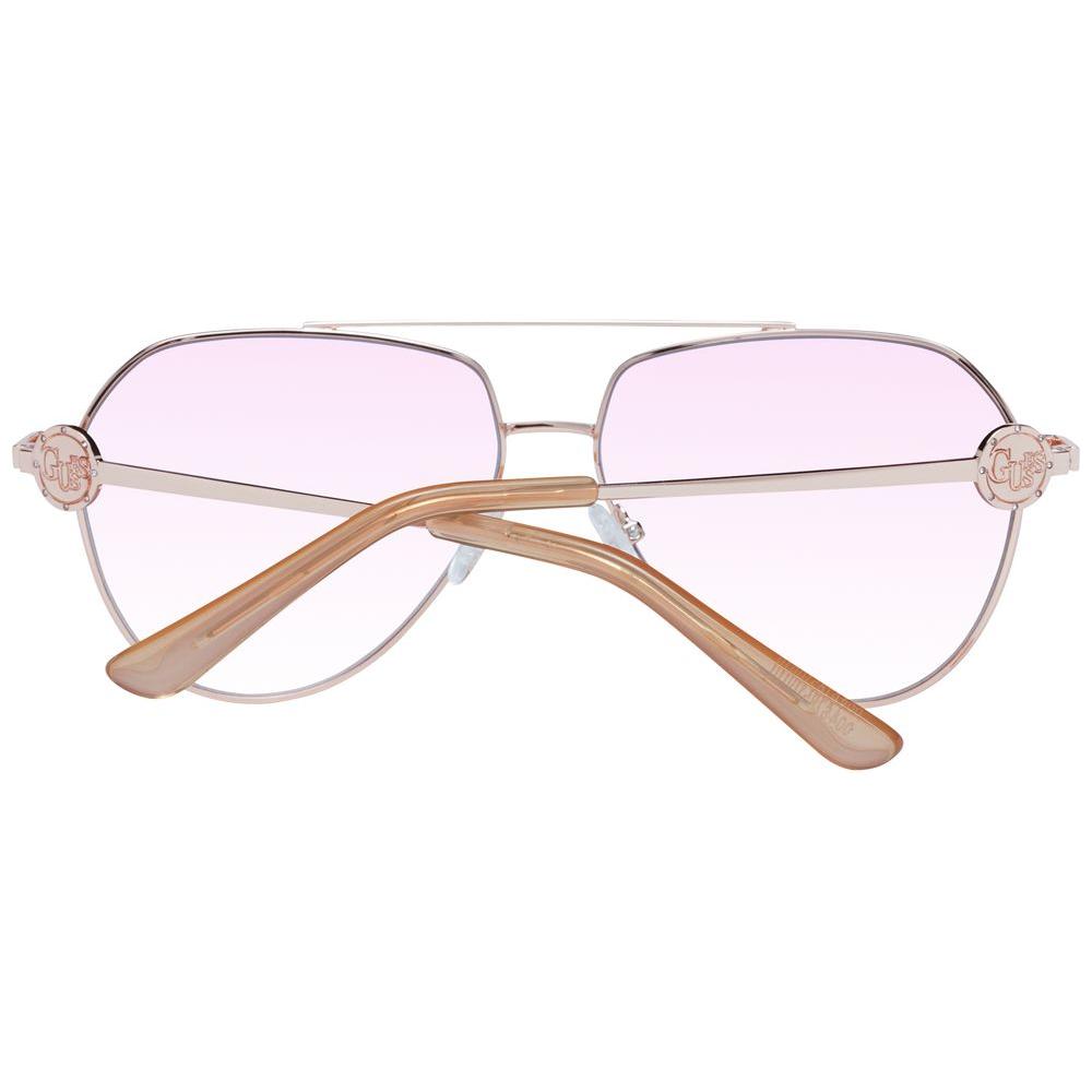 Rose Gold Women Sunglasses Guess