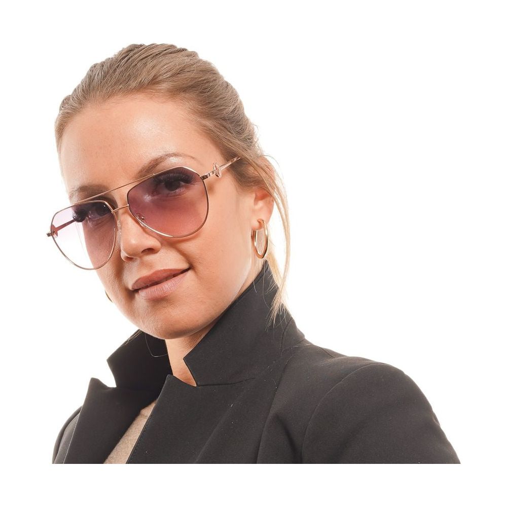 Rose Gold Women Sunglasses Guess