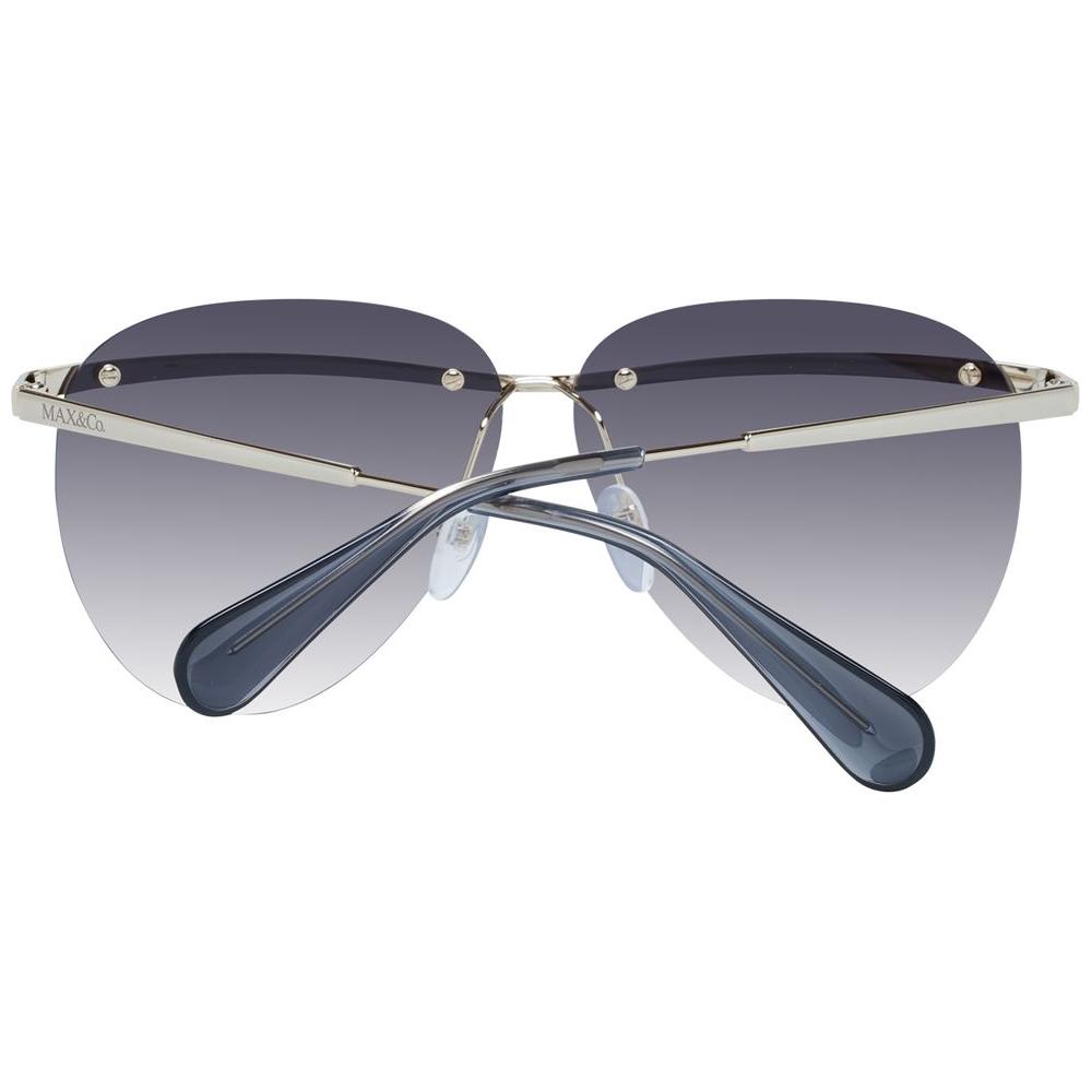 Gold Women Sunglasses Max & Co