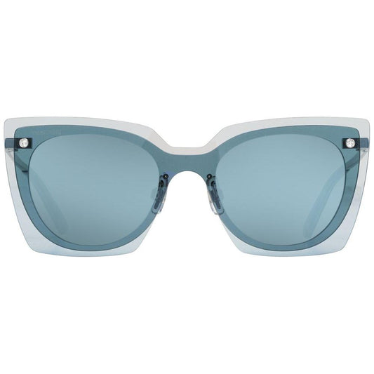 Blue Women Sunglasses Swarovski