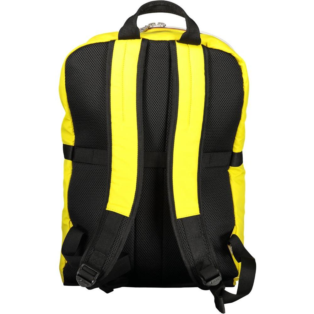 K-WAY Yellow Polyester Backpack K-WAY