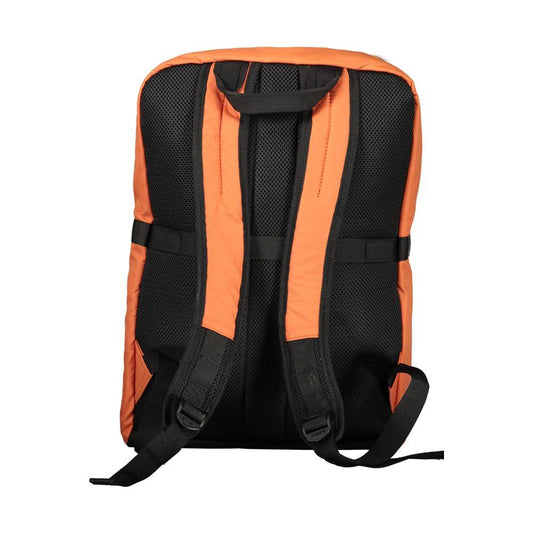 K-WAY Orange Polyester Backpack K-WAY