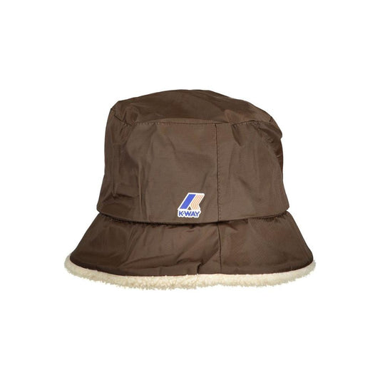 K-WAY Brown Polyamide Hats & Cap K-WAY