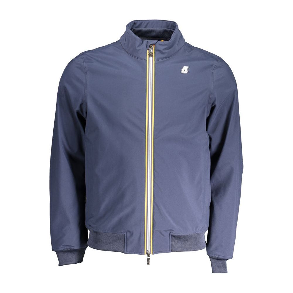 K-WAY Blue Polyester Jacket K-WAY