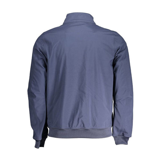 K-WAY Blue Polyester Jacket K-WAY