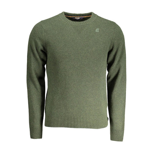 K-WAY Green Wool Sweater K-WAY